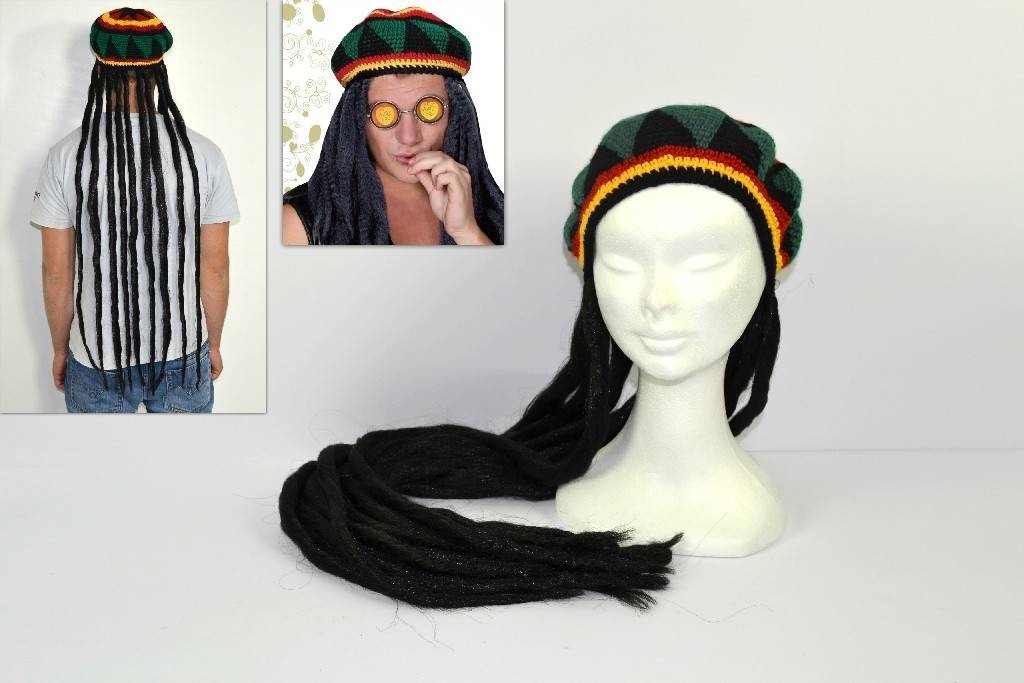 Parrucca rasta per carnevale