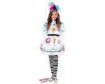 Costume di carnevale Alice nel paese delle meraviglie bambina da 7S a 10XL