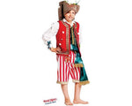 Costume vestito di carnevale Pescatore bambinio da 4 a 6 anni