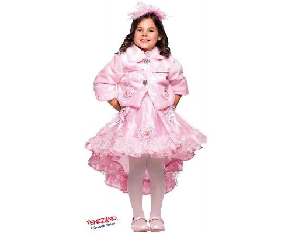 Costume vestito di carnevale Principessa Fashion bambina da 0 a 3 anni