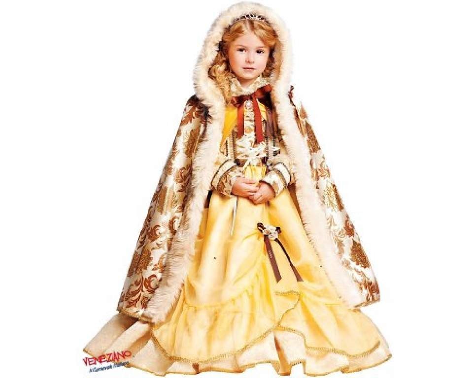 Costume vestito di carnevale Bella bambina da 1 a 3 anni