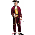 Costume vestito di carnevale Marchese per adulto da S a XL