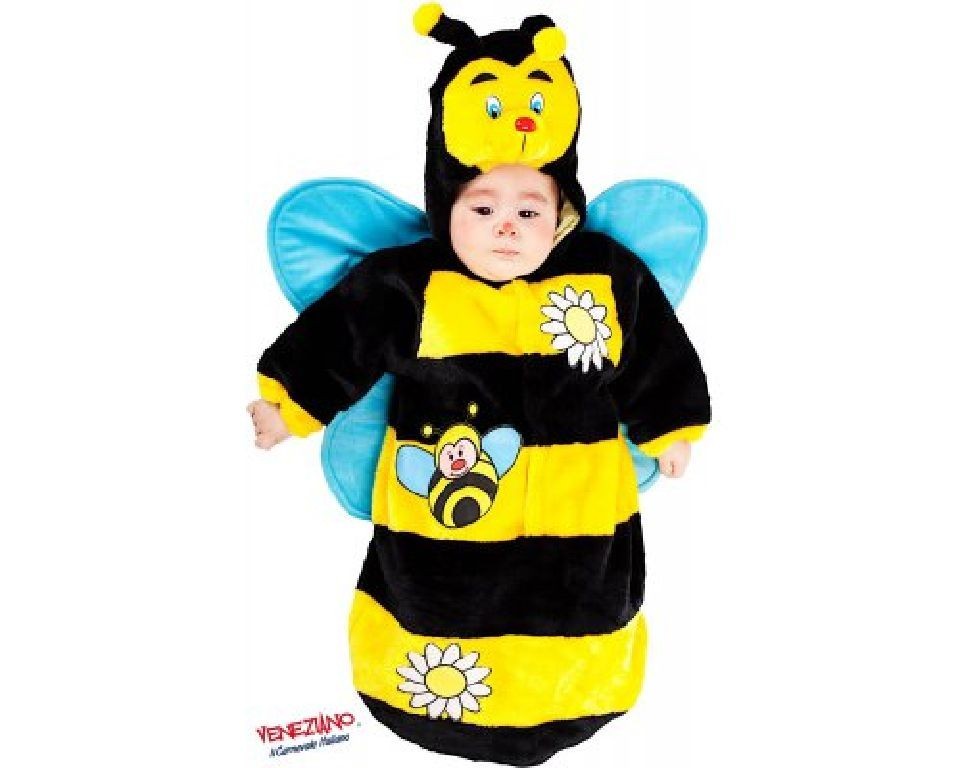 Costume vestito di carnevale Saccottino Apetta neonata neonato da 0 a 3 mesi