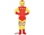 Costume vestito di carnevale Eroe di Ferro bambino da 7S a 10XL
