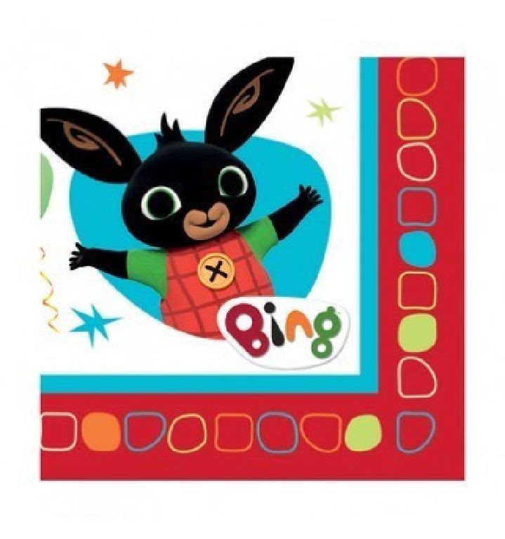 Tovaglioli carta Bing 33x33 cm confezione 16 Pz