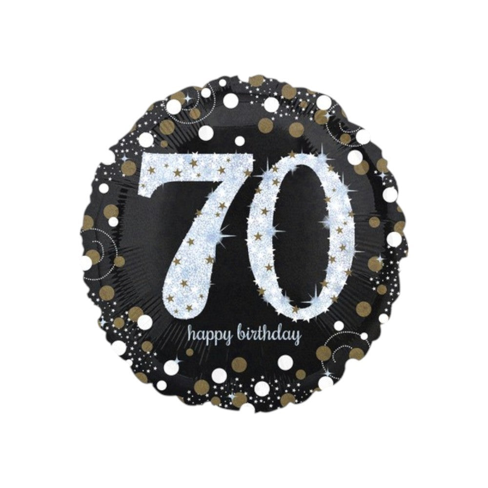 Palloncino tondo 70° compleanno 45cm