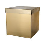 Scatola regalo a sorpresa Box Surprise per palloncini 50x50x50 cm Oro