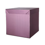 Scatola regalo a sorpresa Box Surprise per palloncini 50x50x50 cm Rosa Gold