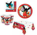 Kit coordinato tavola festa tema Bing per 8 persone 33Pz