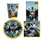 Kit coordinato tavola festa tema Batman per 8 persone 33 Pz