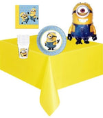 Kit coordinato tavola festa tema Minions per 8 persone 38Pz