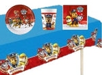 Kit coordinato tavola festa tema Paw Patrol per 8 persone 37 Pz