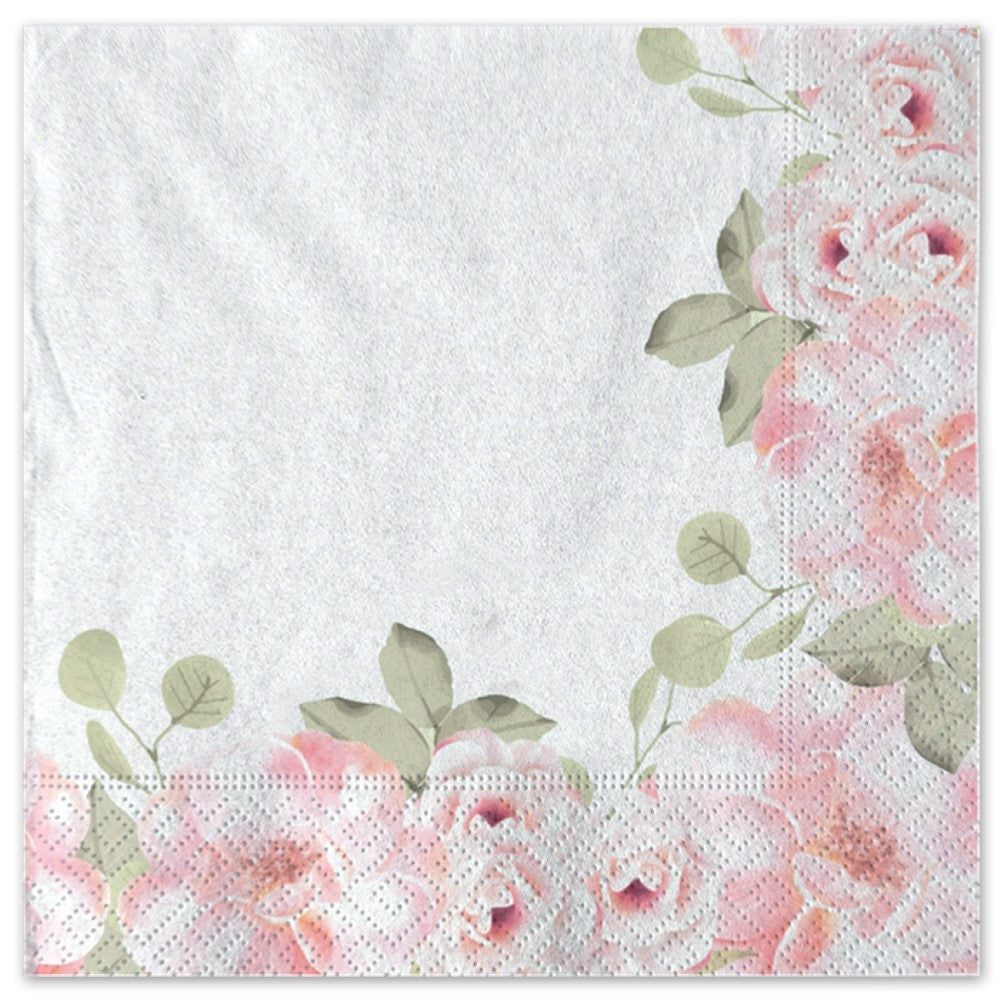 Tovaglioli di carta 33x33 cm Floral 20pz