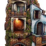 Presepe casolare Napoletano stile 700 con cascata