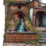 Presepe casolare Napoletano stile 700 con cascata