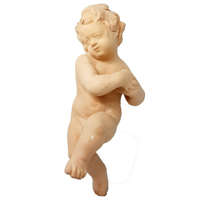 Statuina Bambinello di terracotta 12 cm