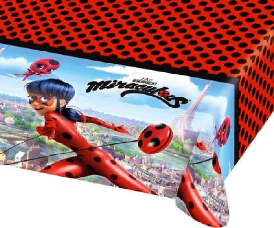 Tovaglia di plastica Miraculois Lady Bug 120x180cm